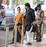 Babul Supriyo getting VIP treatment at the airport as he has turned politician in Mumbai on 16th June 2015